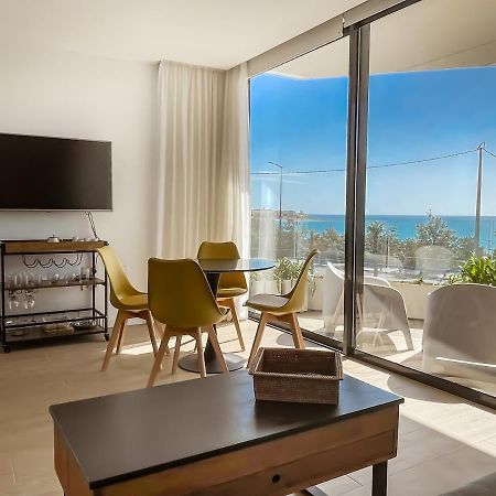 Апартаменты Modern Sea Front Sea Waves Аликанте Экстерьер фото